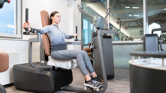 Training am milon-Zirkel - Hotel am Vitalpark