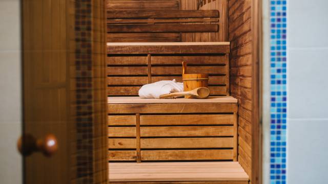Finnische Sauna im Hotel am Vitalpark.